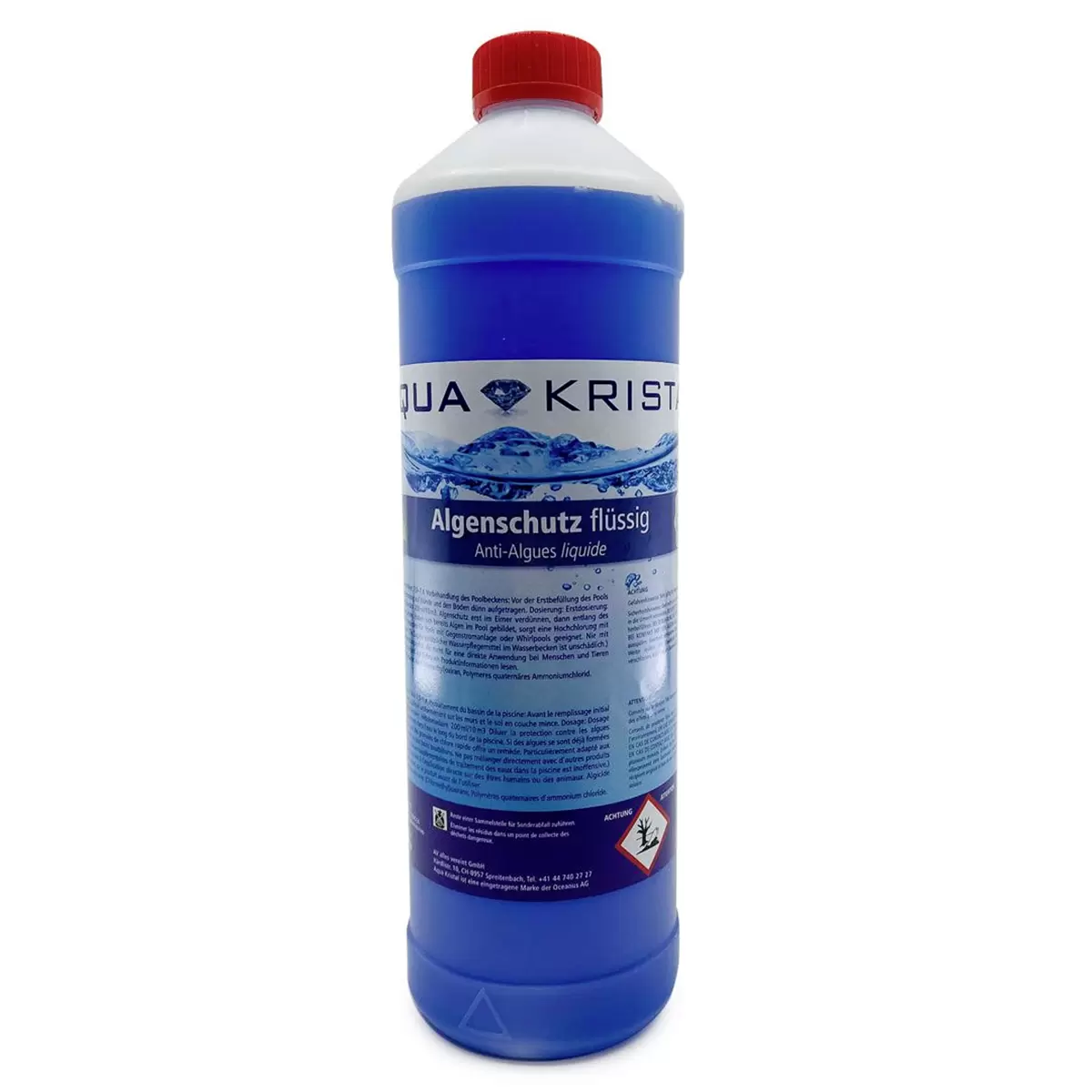 AquaKristal Algenschutz 1L Blau