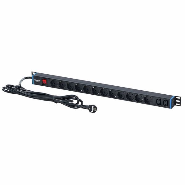 Adam Hall 874714 Power Strip 1U
