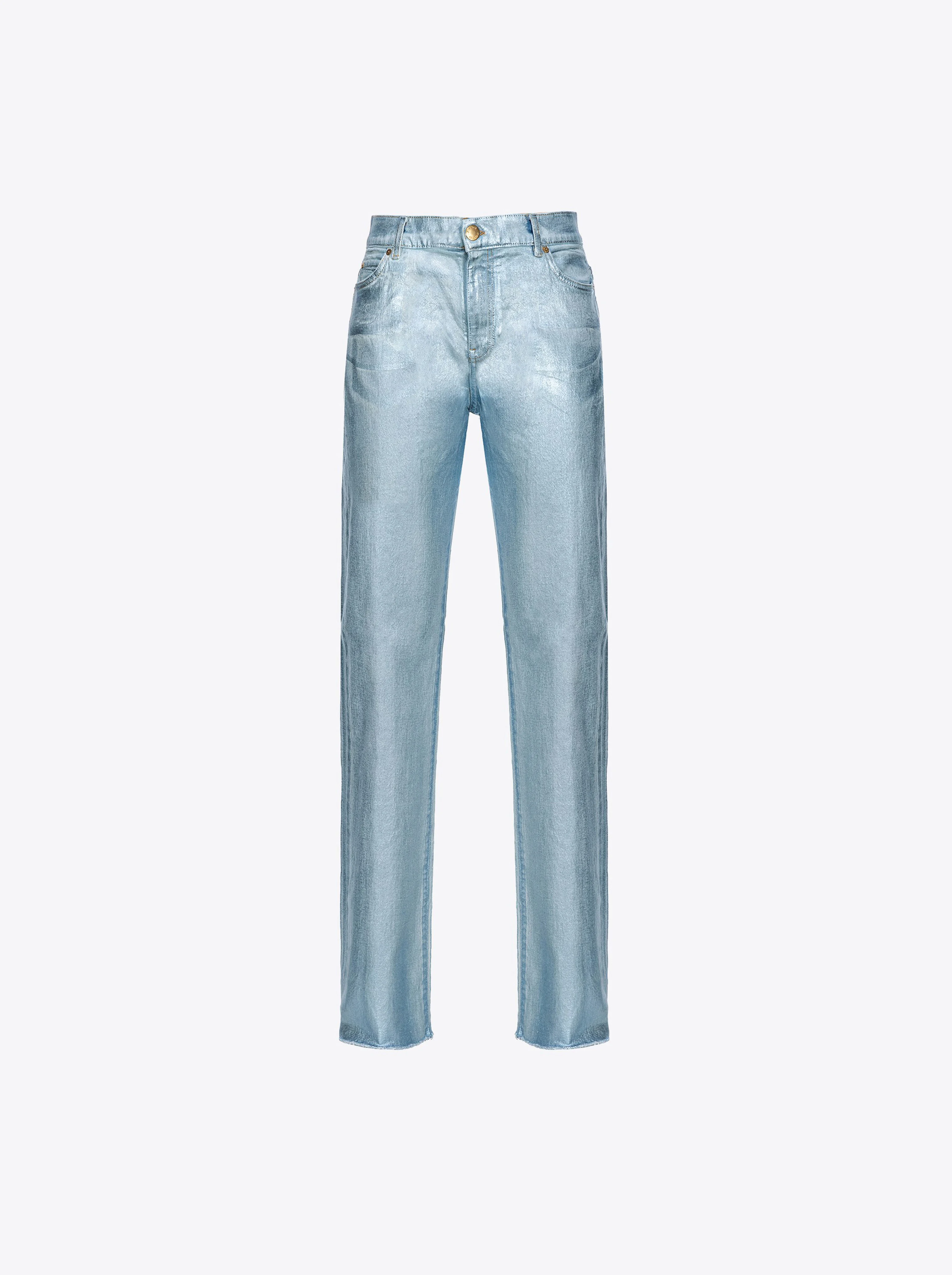 Jean straight brillant | Bleu