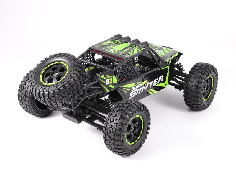 Blackzon Buggy Smyter DB 4WD Grün, RTR, 1:12 4WD Off-Road RC-Modellauto im Massstab 1:12 für Einsteiger