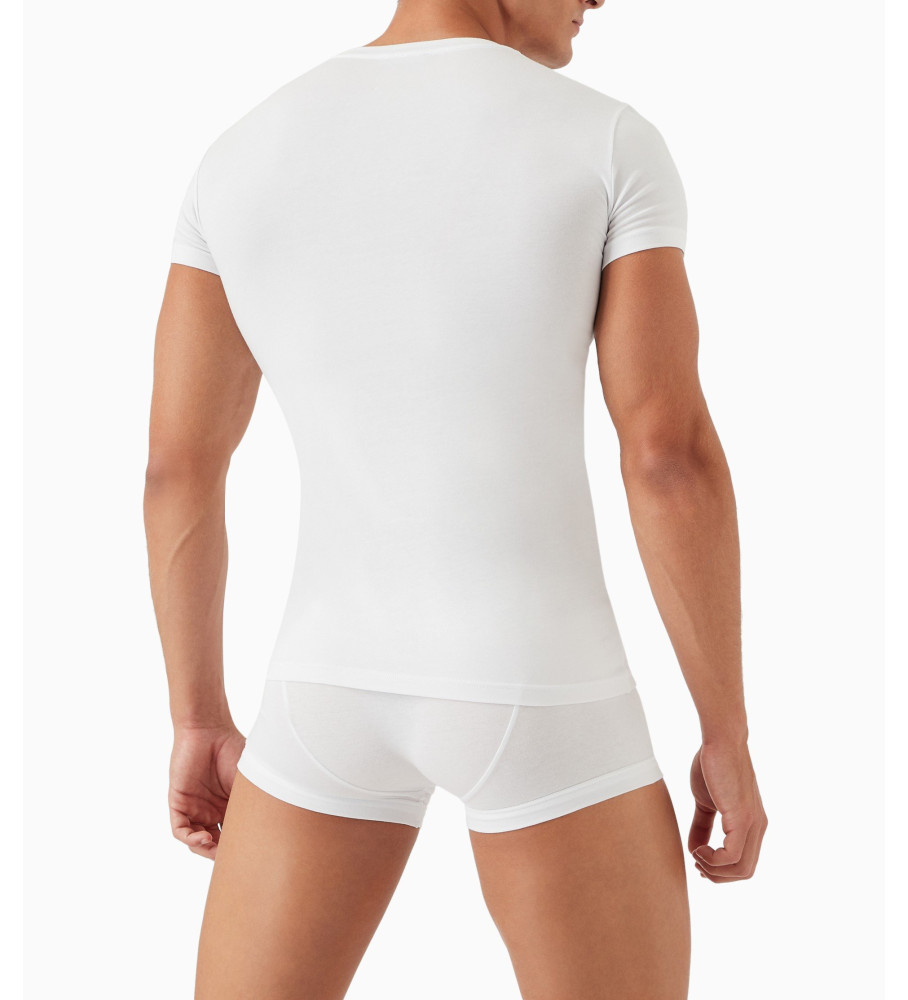 Camiseta Emporio Armani de manga curta branca