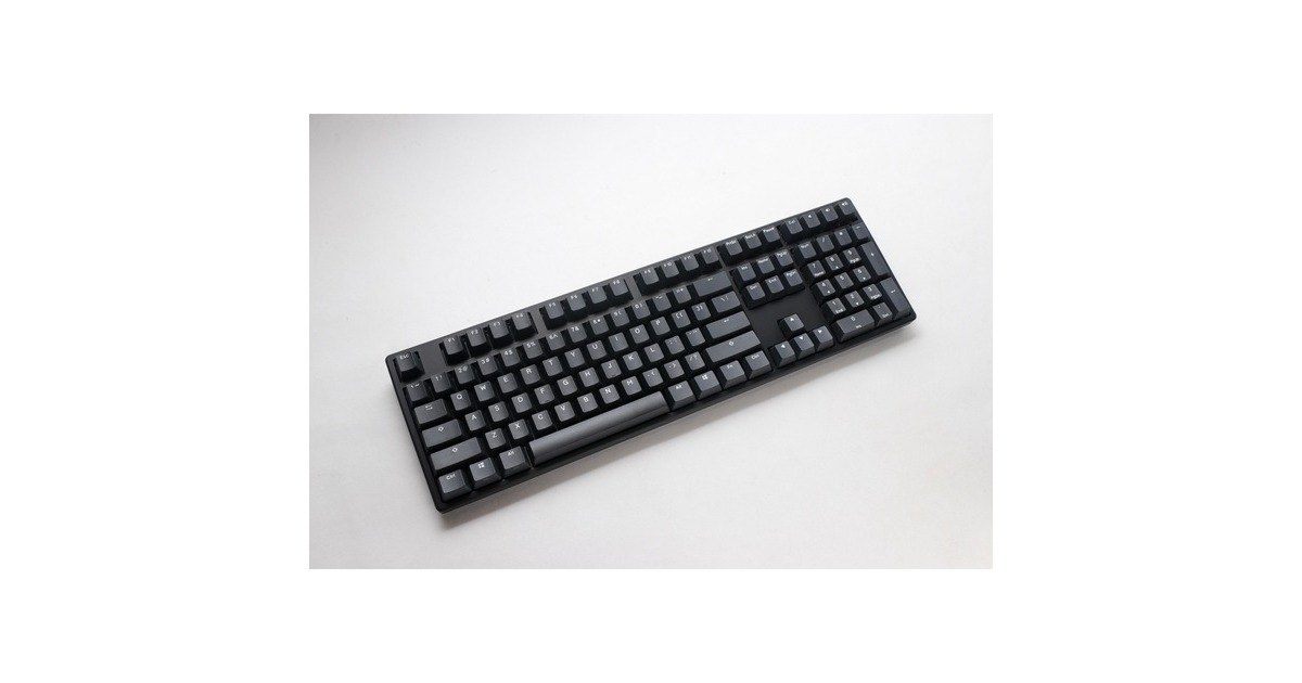 DuckyOrigin Phantom Black, toetsenbord  (Zwart, US lay-out, Cherry MX Red, hot swap, PBT Double-Shot Keycaps)