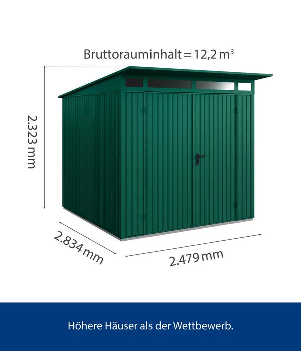 Hörmann Berry-Gerätehaus Classic-P Typ 2,