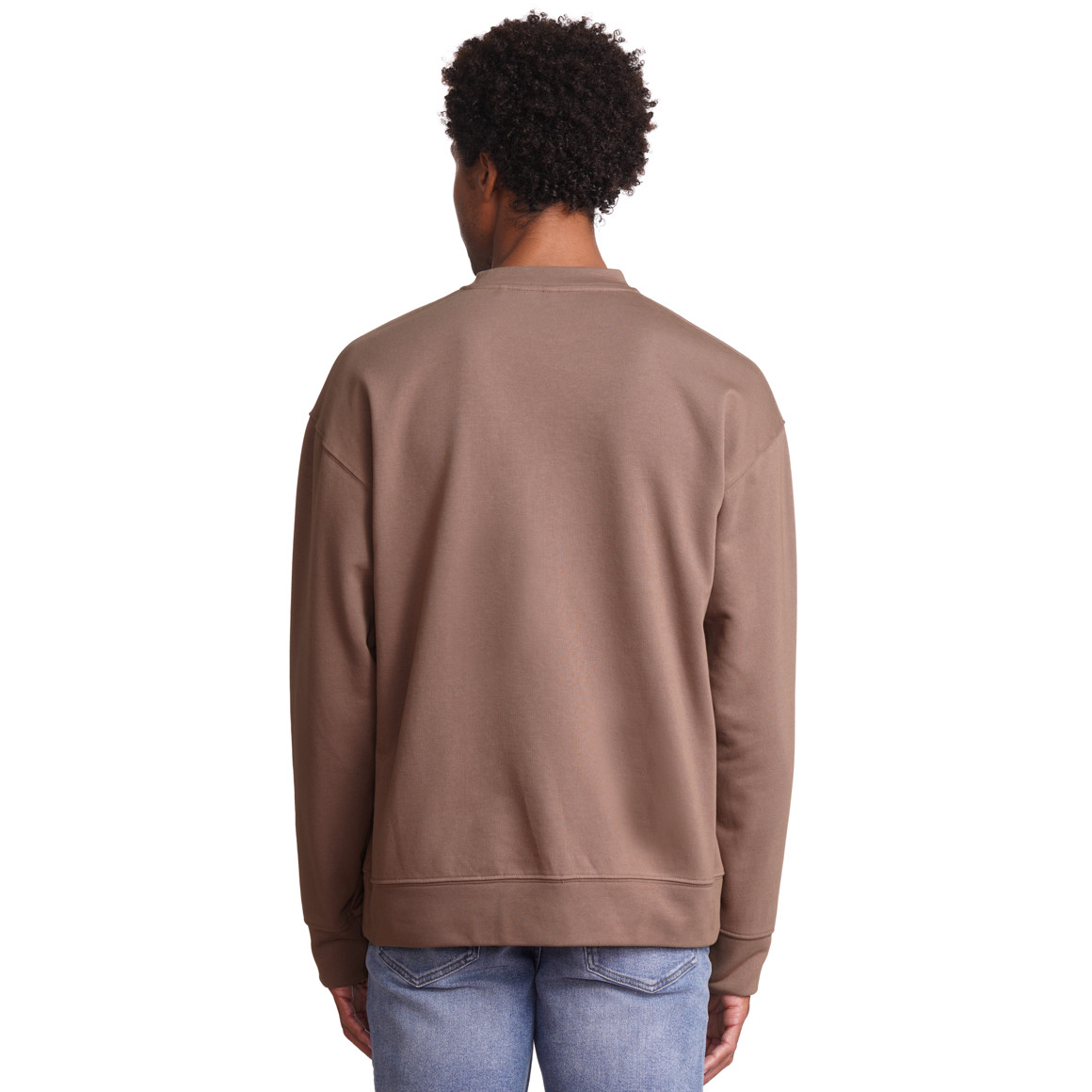 Jonas Nielsen Peanuts Sweatshirt mit Rückenprint braun