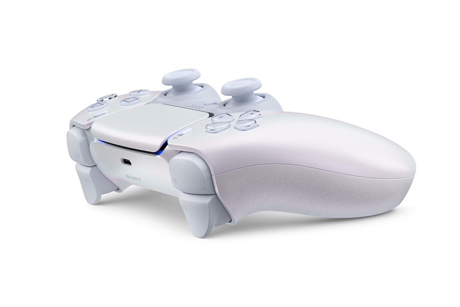 Playstation 5 PS5 Controller DualSense Wireless Controller (1000044424) - Chrome Pearl