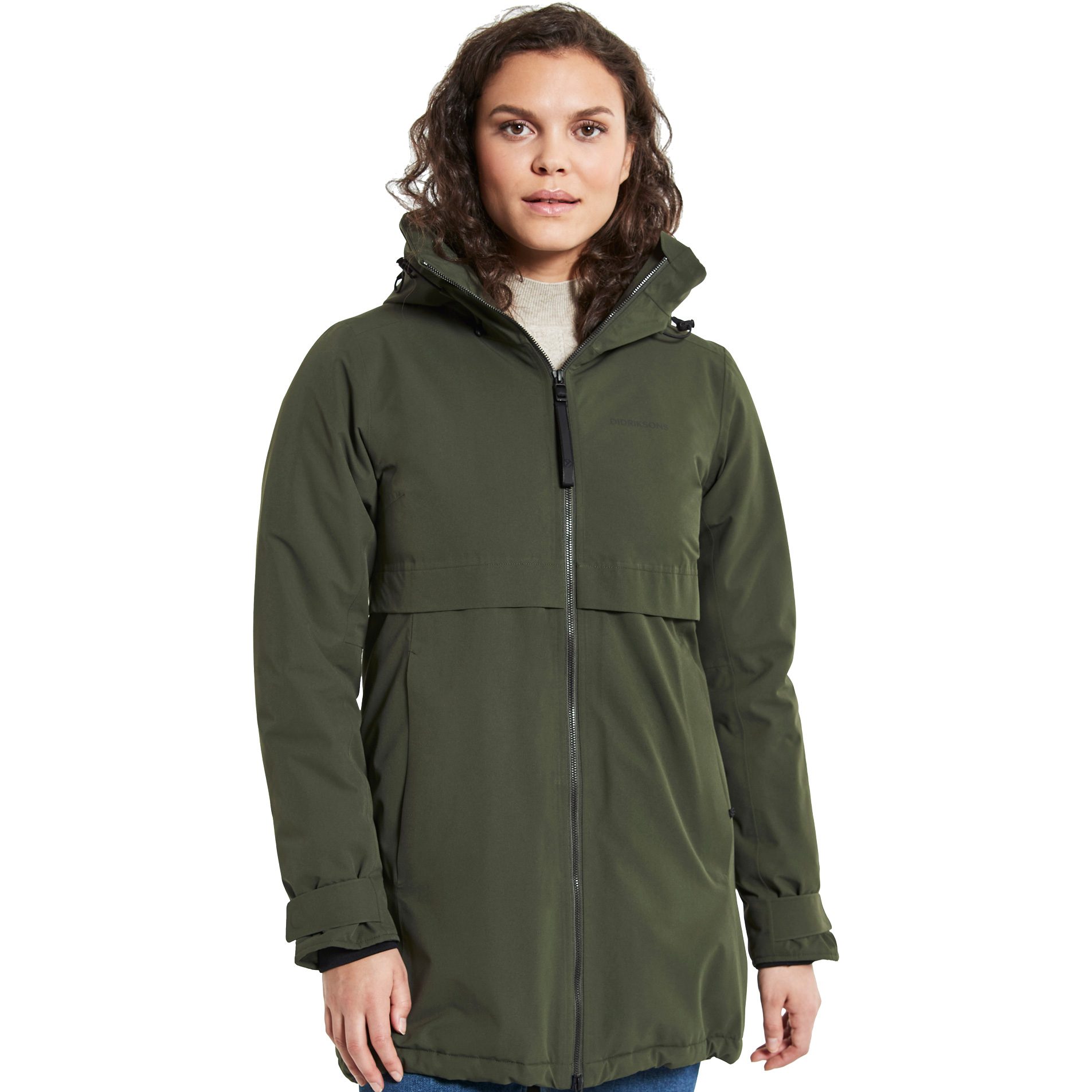 Didriksons Helle Parka 5 Damen deep green