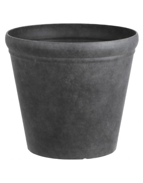 Mica Decorations Buitenpot Lima Rond Antraciet - Bloempotten