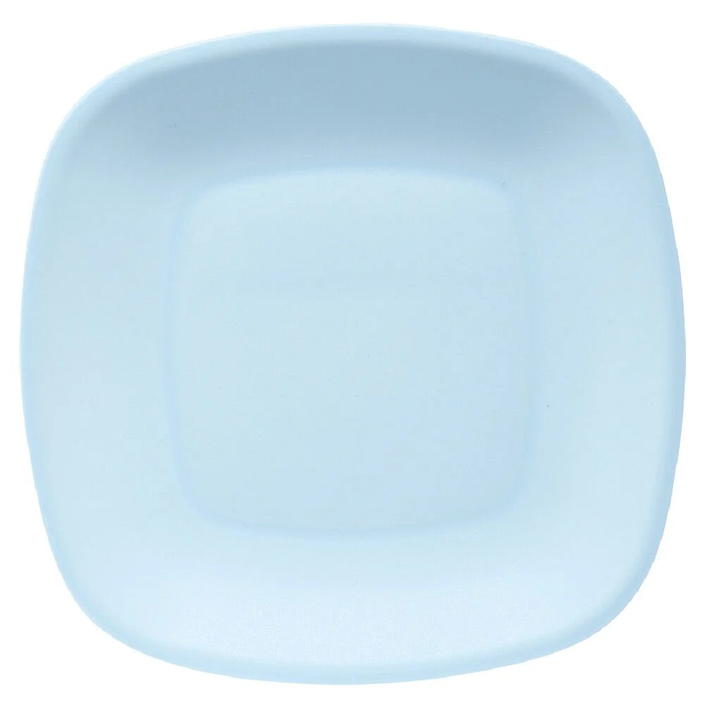 Lot de 3 assiettes colorées en plastique rigide