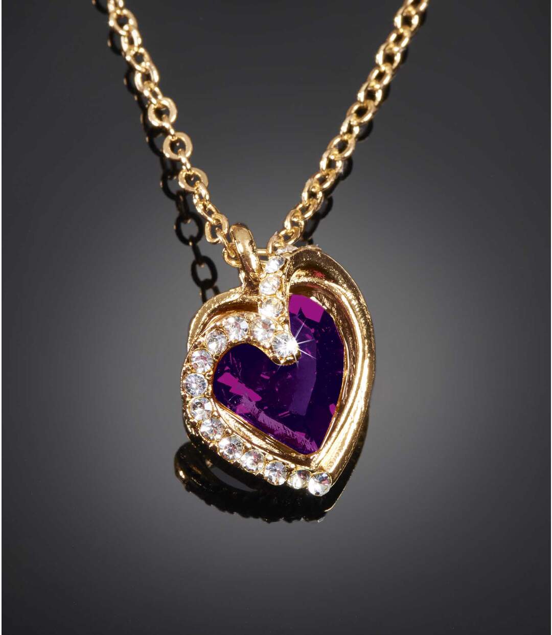 Collier Cœur de Cristal