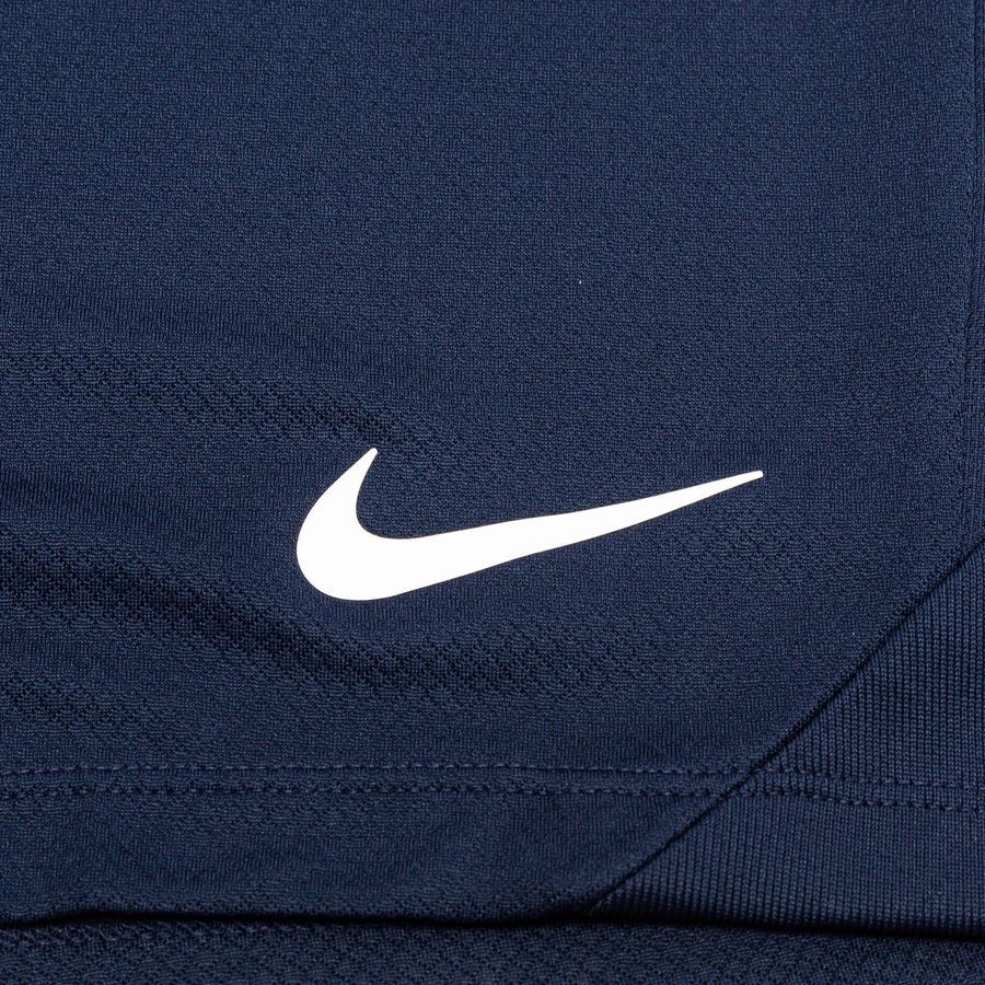 Nike Short d'Entraînement Dri-FIT Strike 24 - Bleu Foncé/Blanc Femme