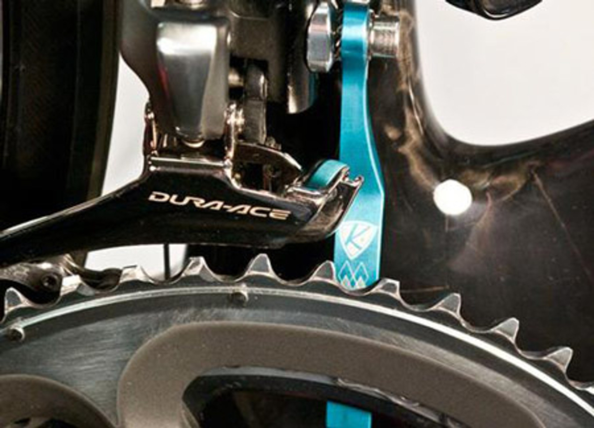 K-Edge Road Braze-on Chain Catcher Zwart