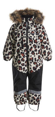 Nordbjørn Igloo Babyvinterdress, Leopardy Rustic Sandshell