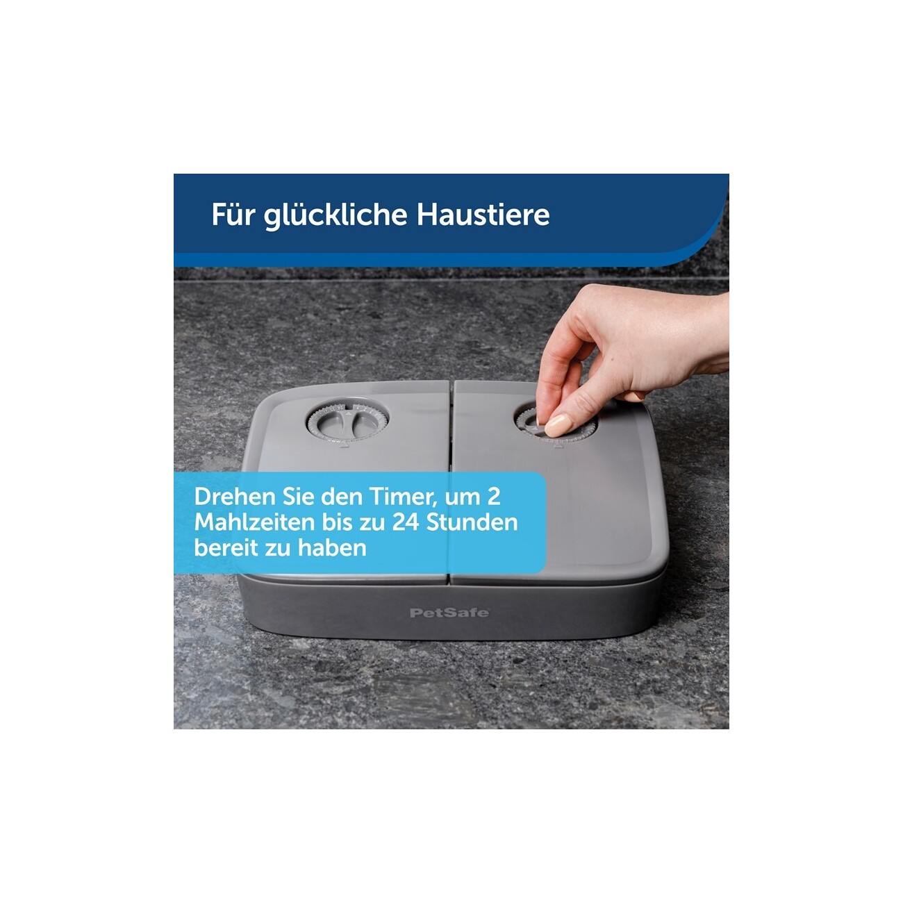 PetSafe Futterautomat für 2 Mahlzeiten