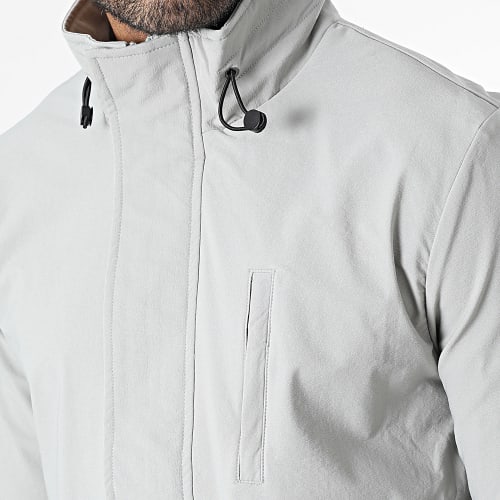 Veste Zippée Gris