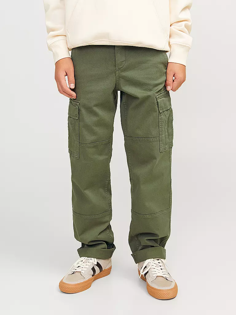 JACK & JONES Jungen Cargohose JPSTKANE olive