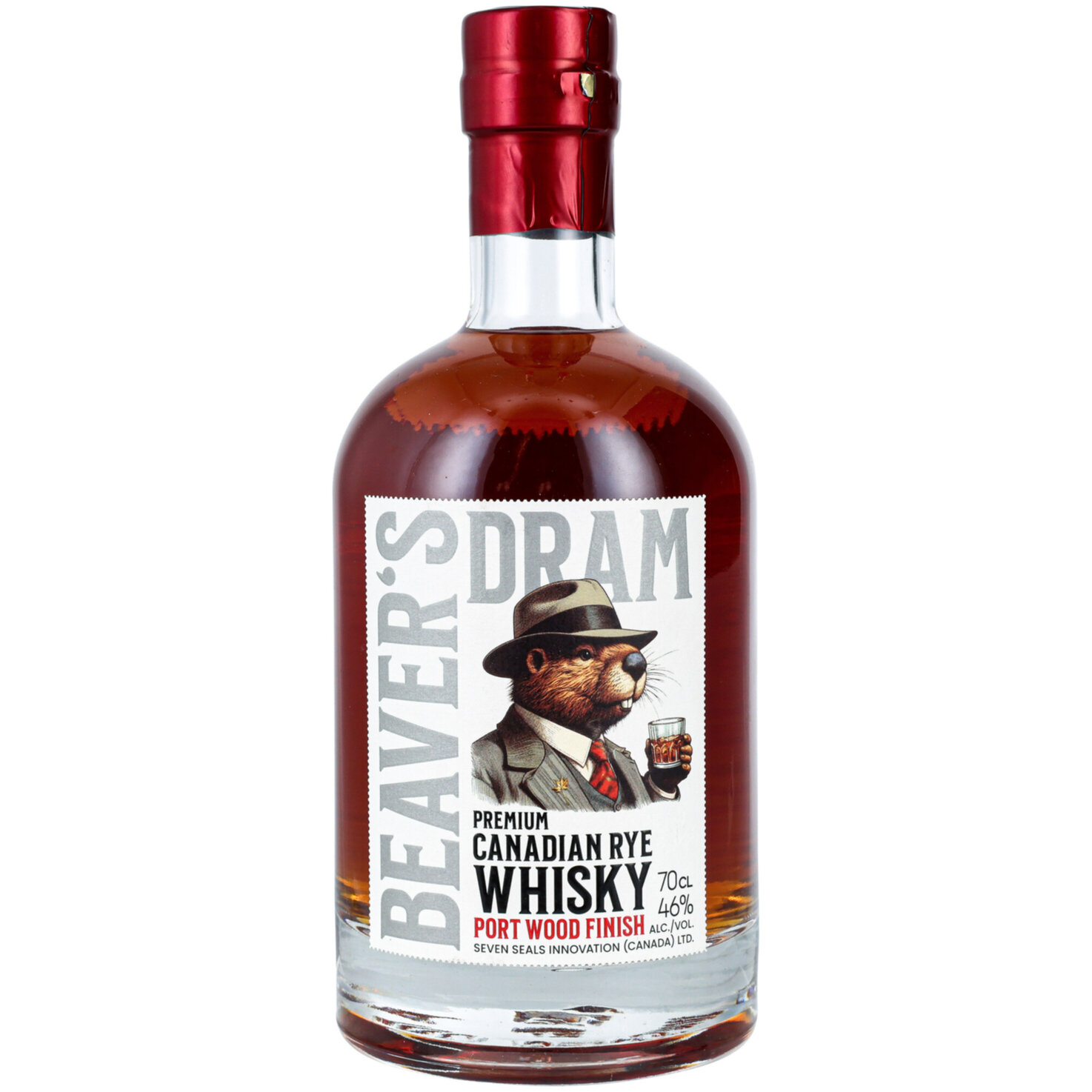 Beaver`s Dram Canadian Rye Whisky -70cl