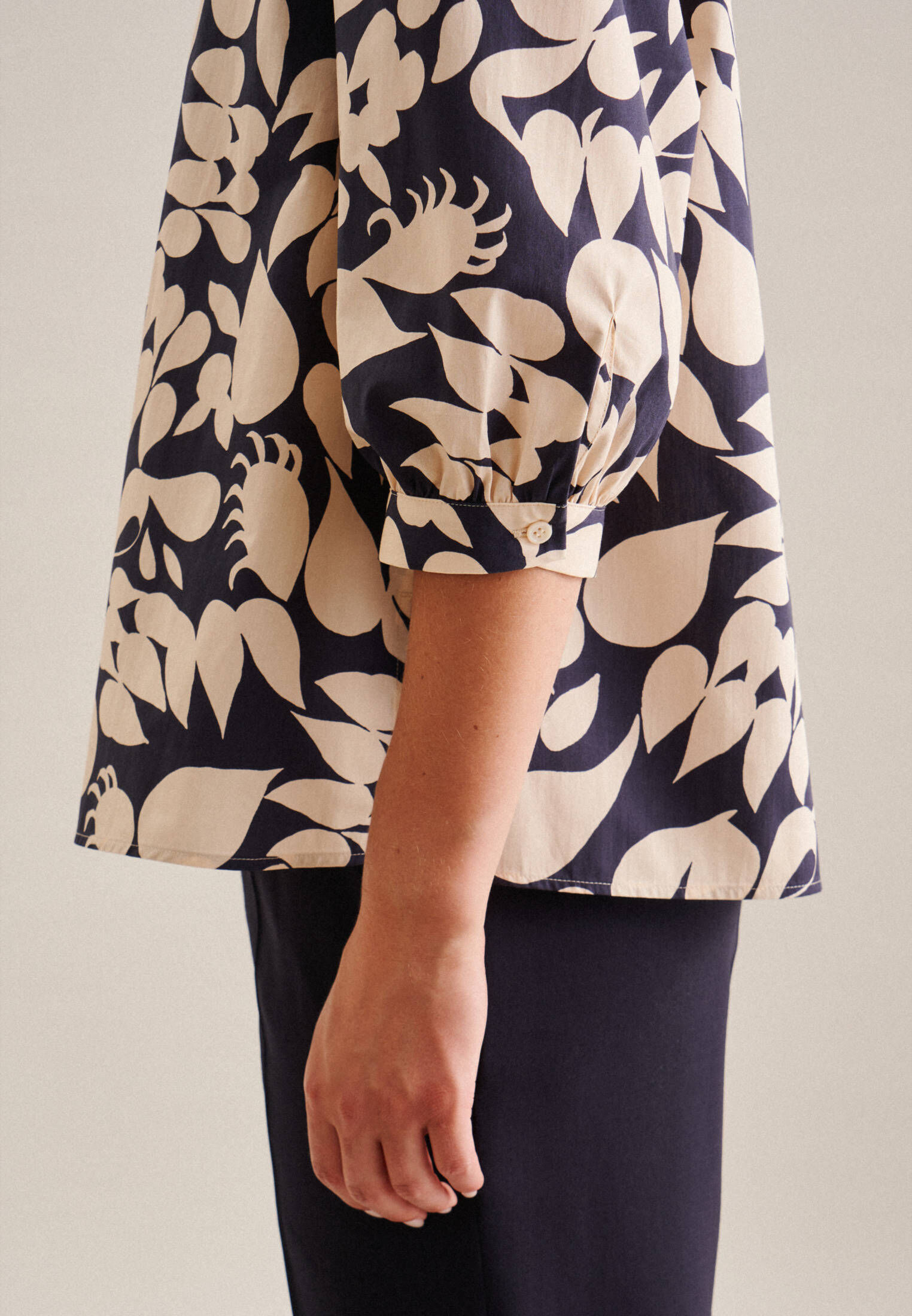 Seidensticker| Damen Tunika Schwarze Rose