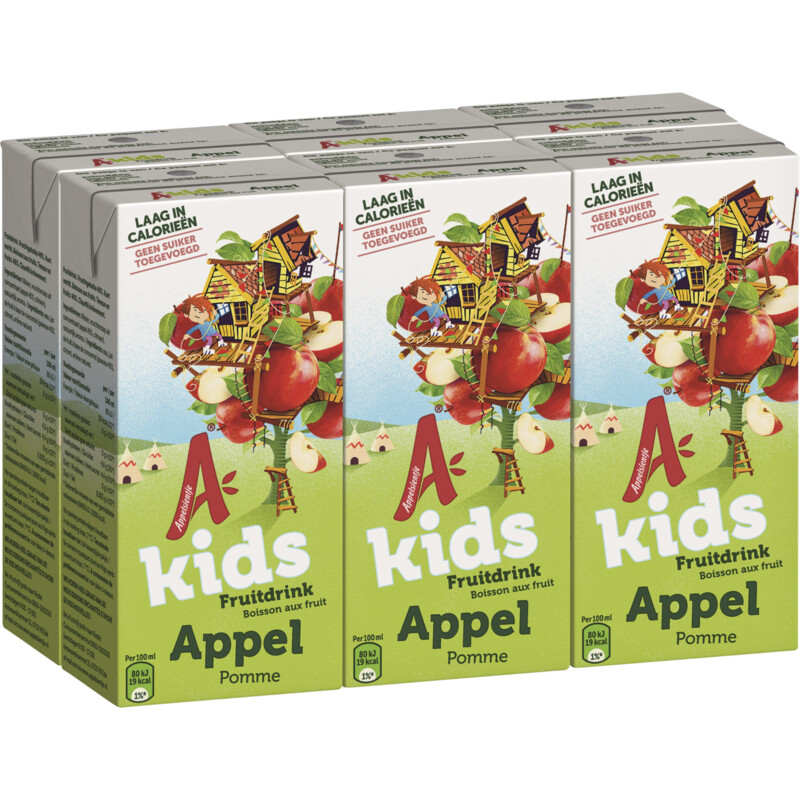 Appelsientje Kids fruitdrink appel 6-pack