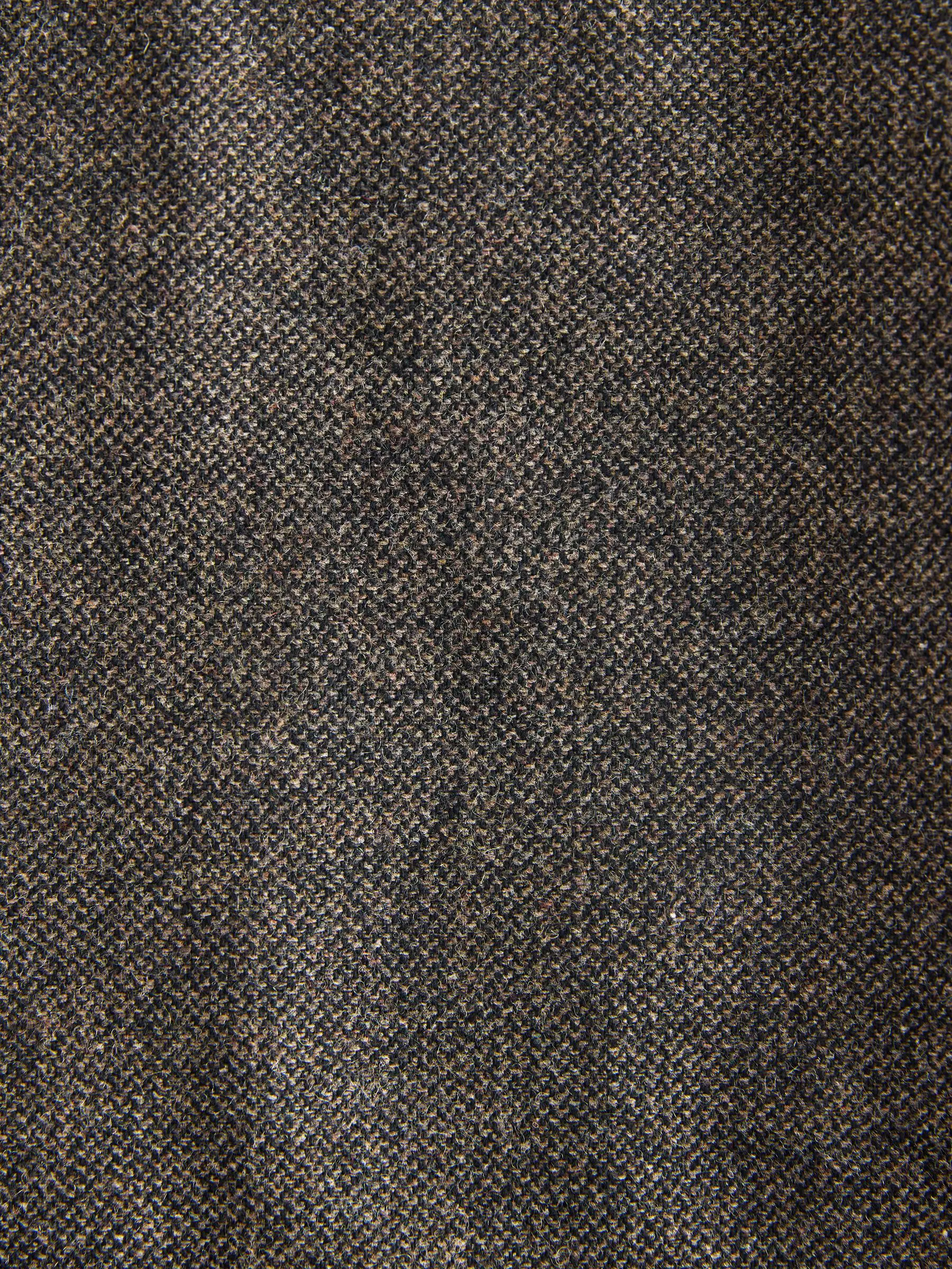 Bruin - Regular Fit Smart Elasticated Back Textured Trousers With Wool
