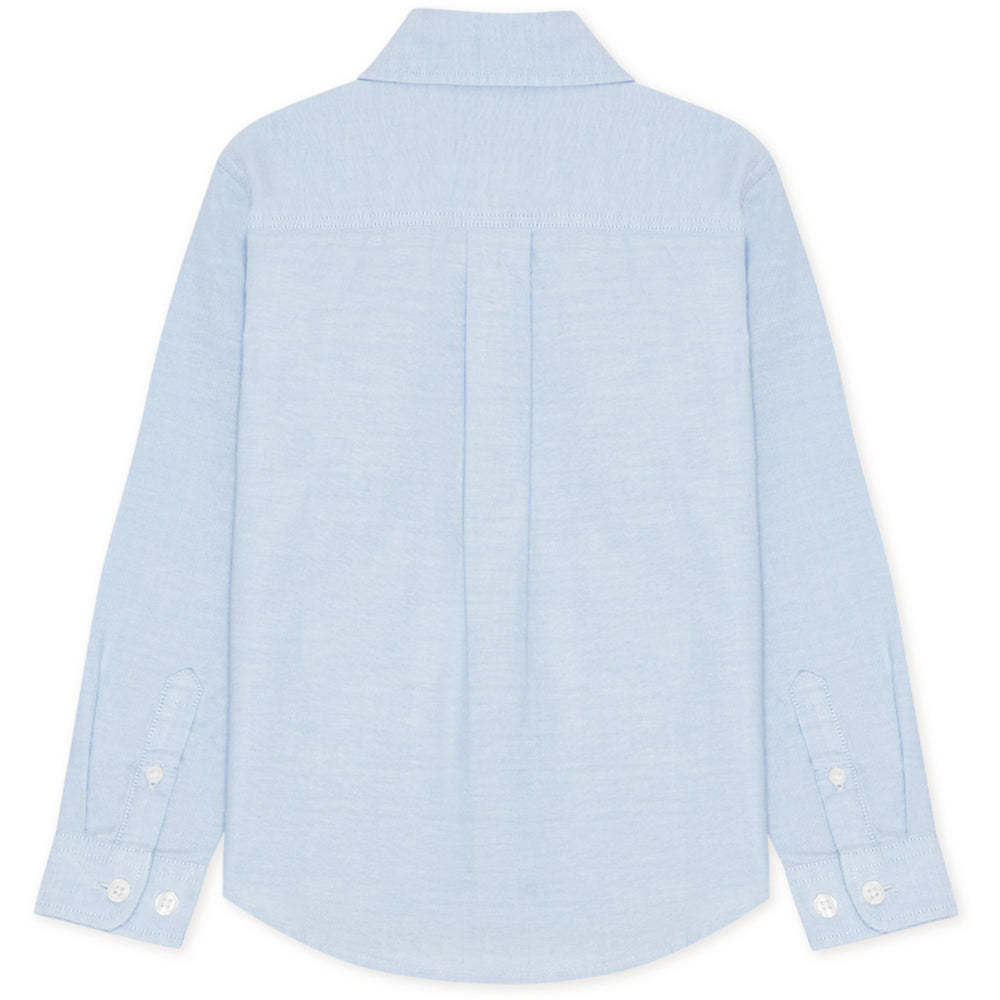 Køb Les Deux Kids Light Blue/White Konrad Contrast Oxford Skjorte