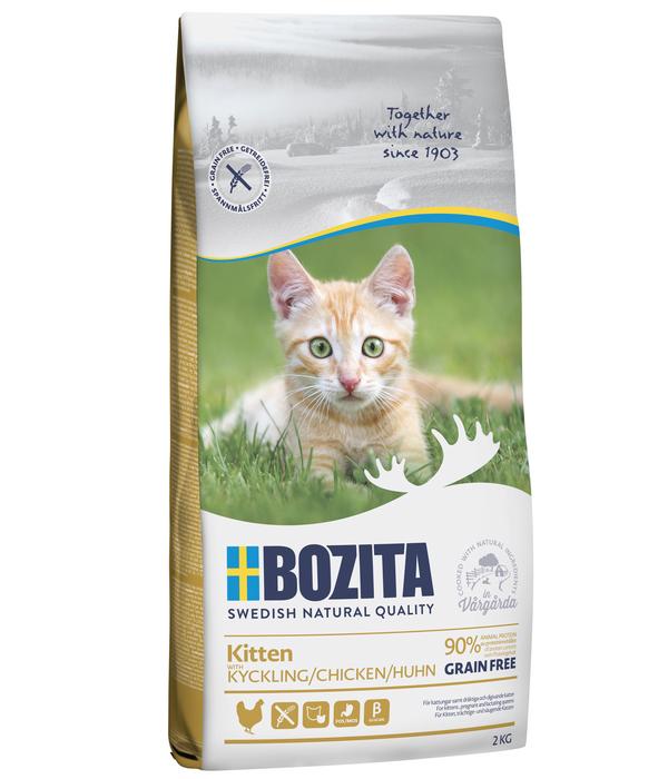 BOZITA Trockenfutter für Katzen Grain Free