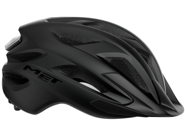 MET Crossover Cykelhjelm, Matt Black