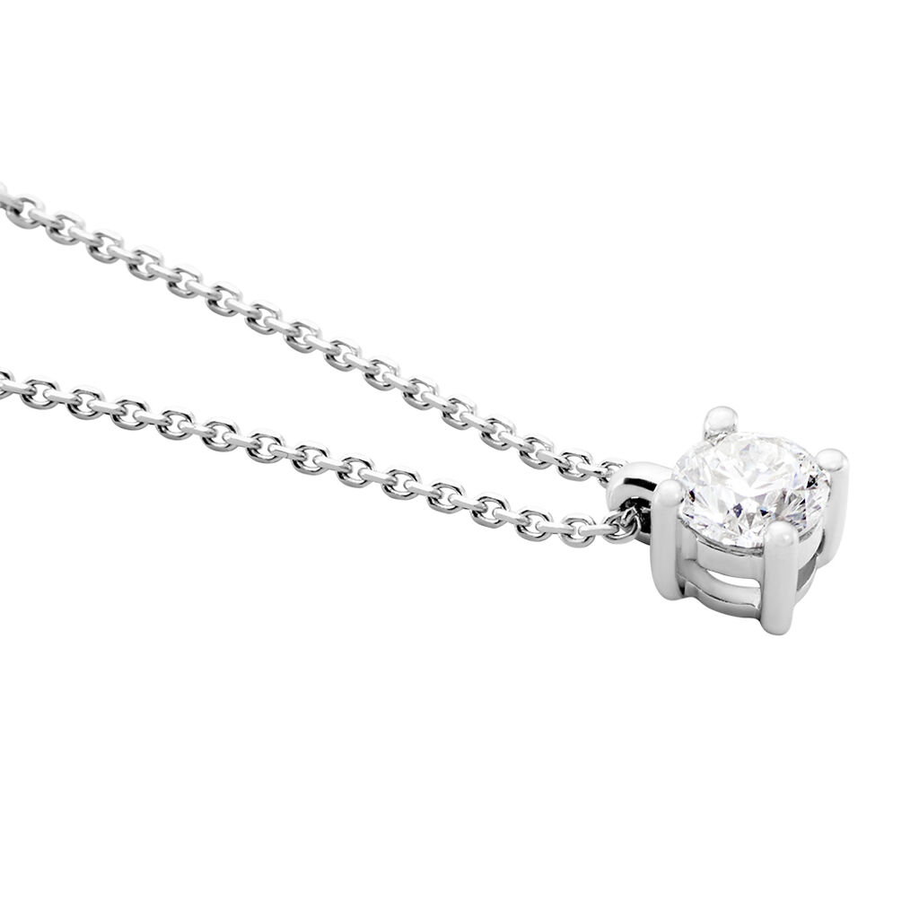 Collier Elfa Or Blanc Diamant