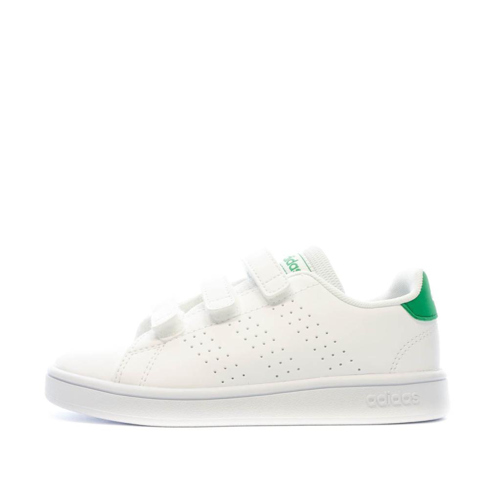 Adidas Baskets Blanches Garçon Adidas Advantage