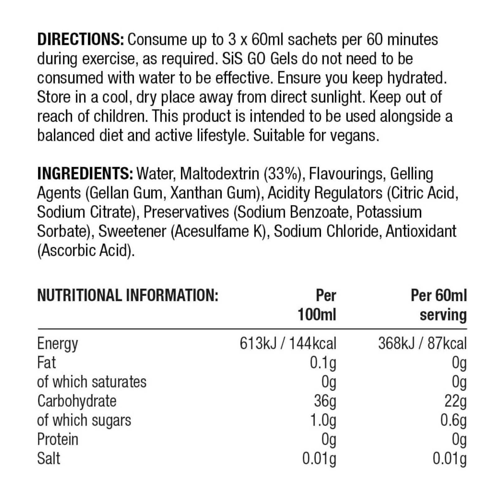 Science In Sport Gel Energético Isotônico 60 ml