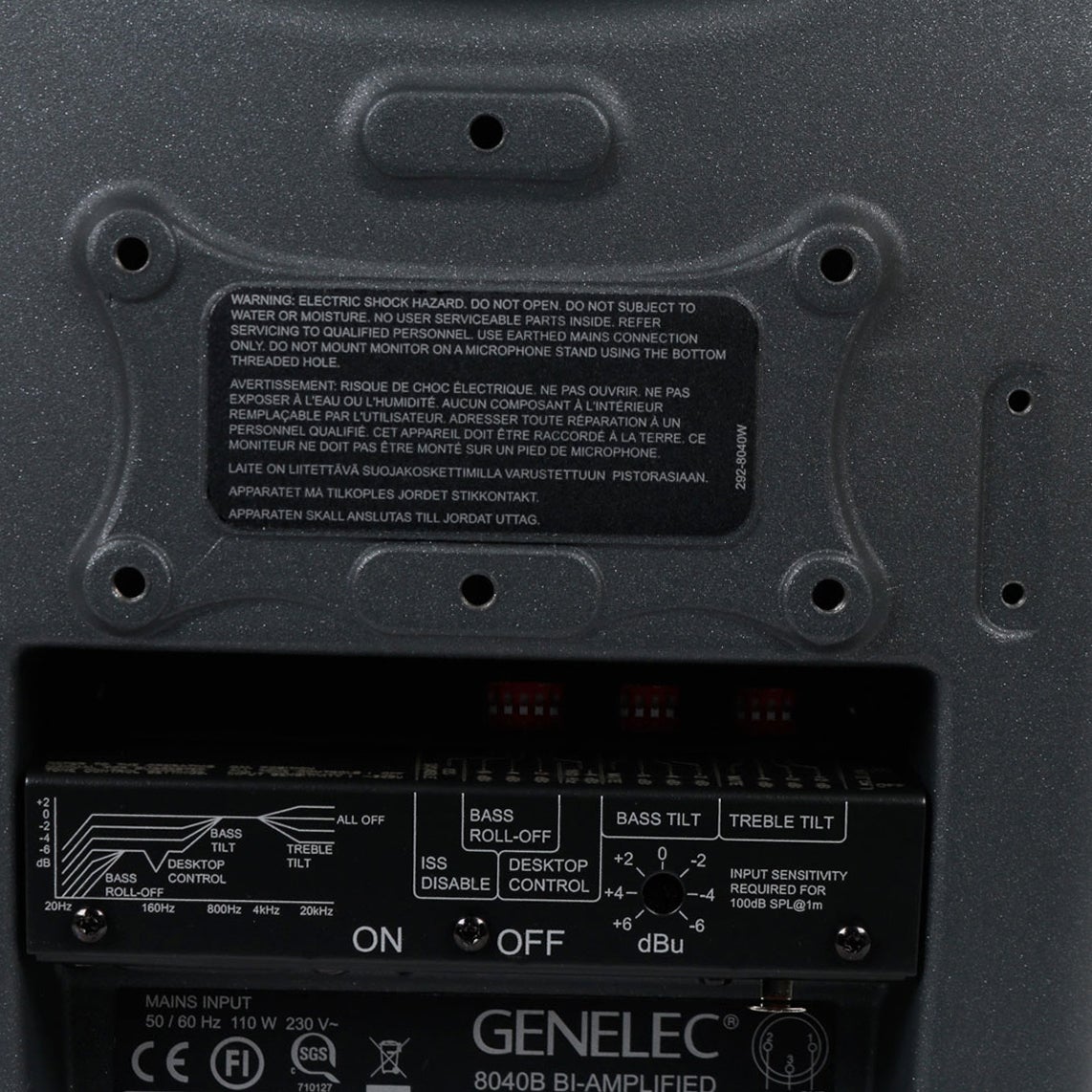 Genelec 8040 BPM actieve studiomonitor (per stuk)