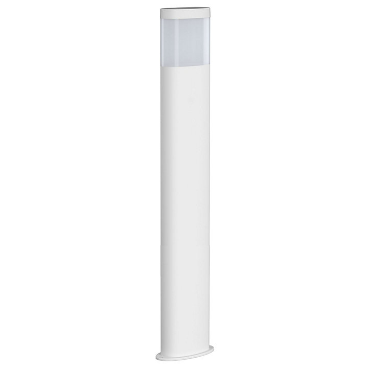 Borne LED extérieur solaire Dallas 100lm 9W IP44 blanc neutre blanc Lumihome l.12,05 x H.50 cm