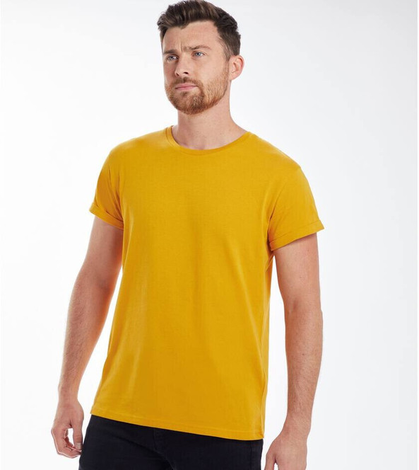MANTIS MT080 - Tee-shirt homme manches roulées