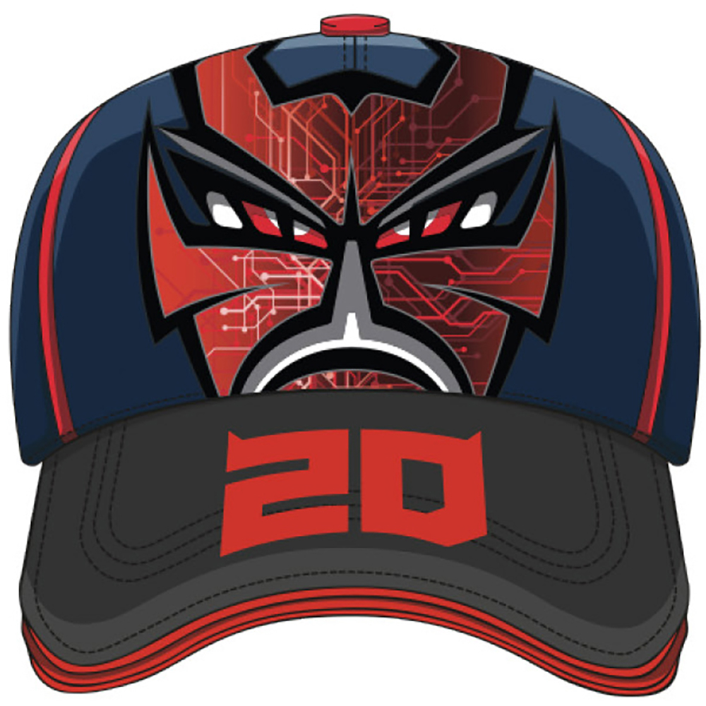 Fabio Quartararo - Casquette enfant baseball Big Diablo 20 Bleu / Noir / Rouge