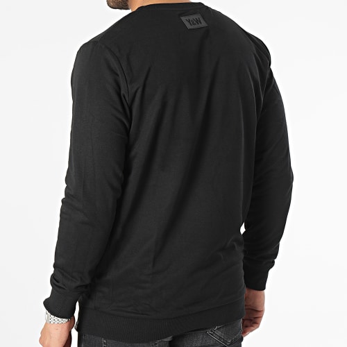Sweat Crewneck Echec et Mat Noir Blanc Réversible