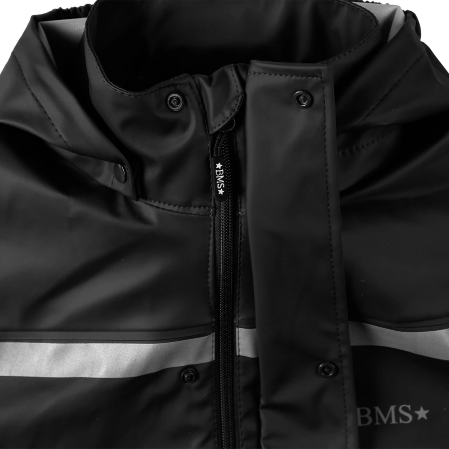 BMS Regenjacke schwarz
