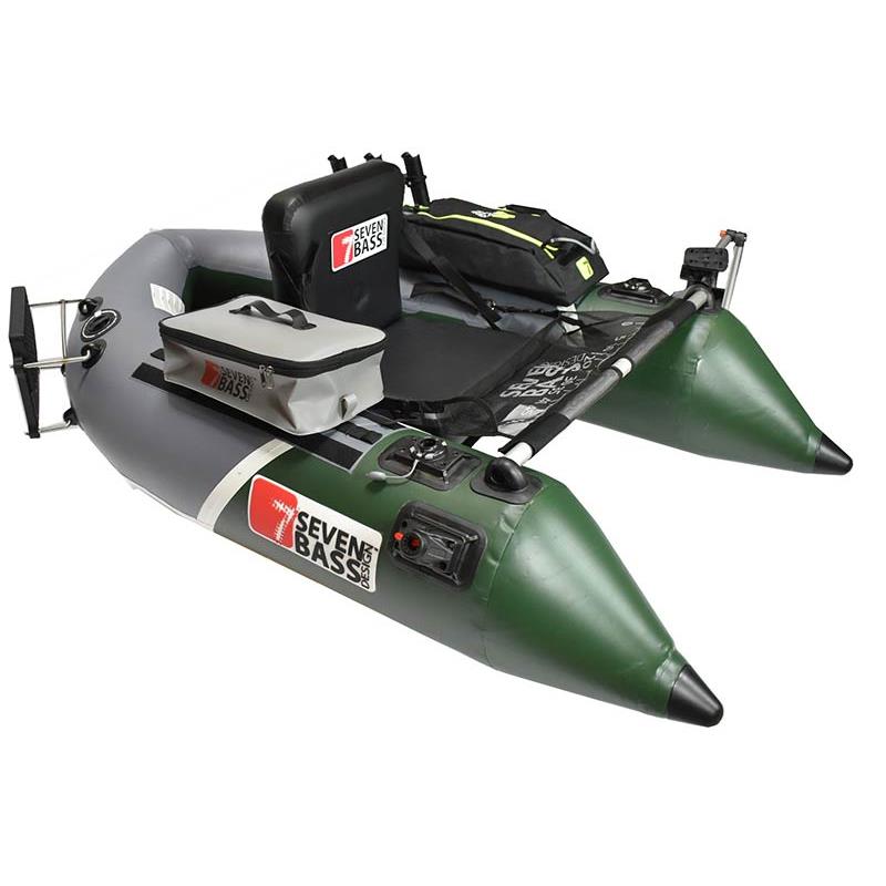 Float Tube Seven Bass Armada Fishing Pack 170 - Vert/Gris