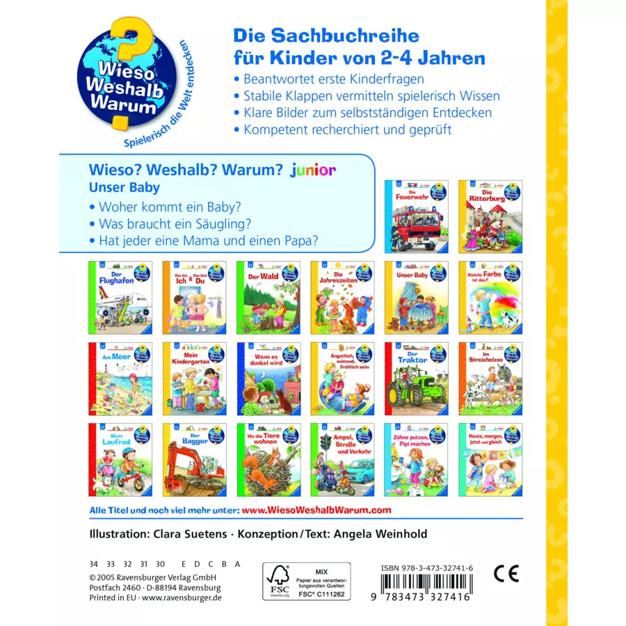 Ravensburger Wieso? Weshalb? Warum? Junior 12: Unser Baby