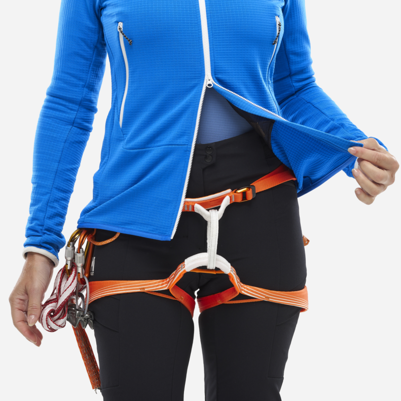 Fusion Grid Hoodie - Polaire femme
