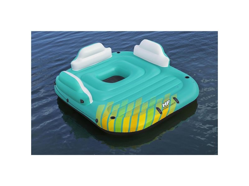 Bestway Sunny Lounge Island 300 x 275 cm Badeinsel für 5 Personen