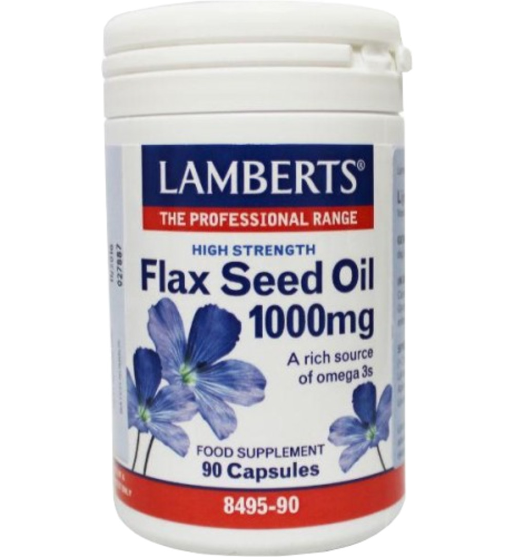 Lamberts Lijnzaadolie (90 vega capsules)