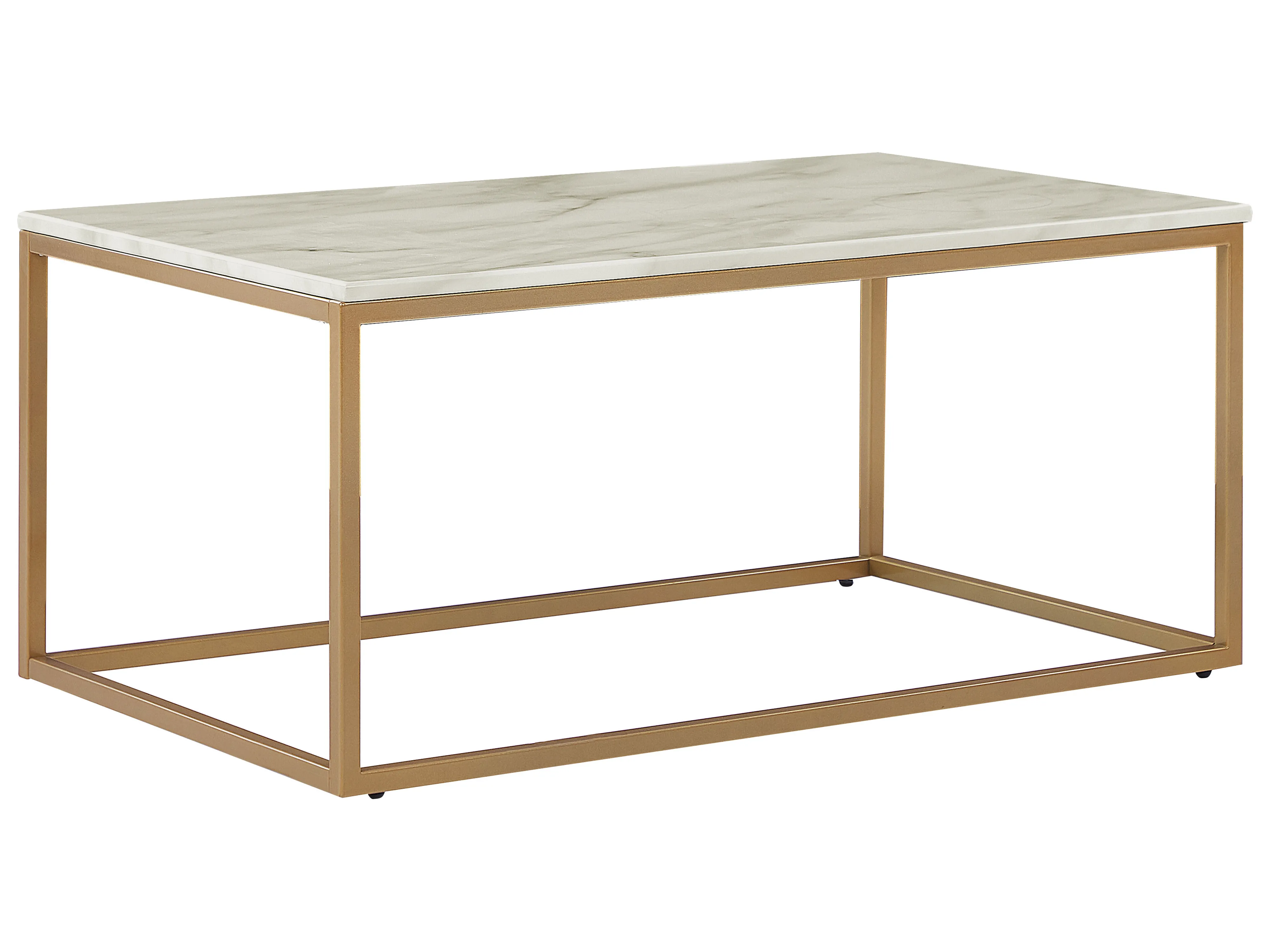 Salontafel DELANO Marmer/goud