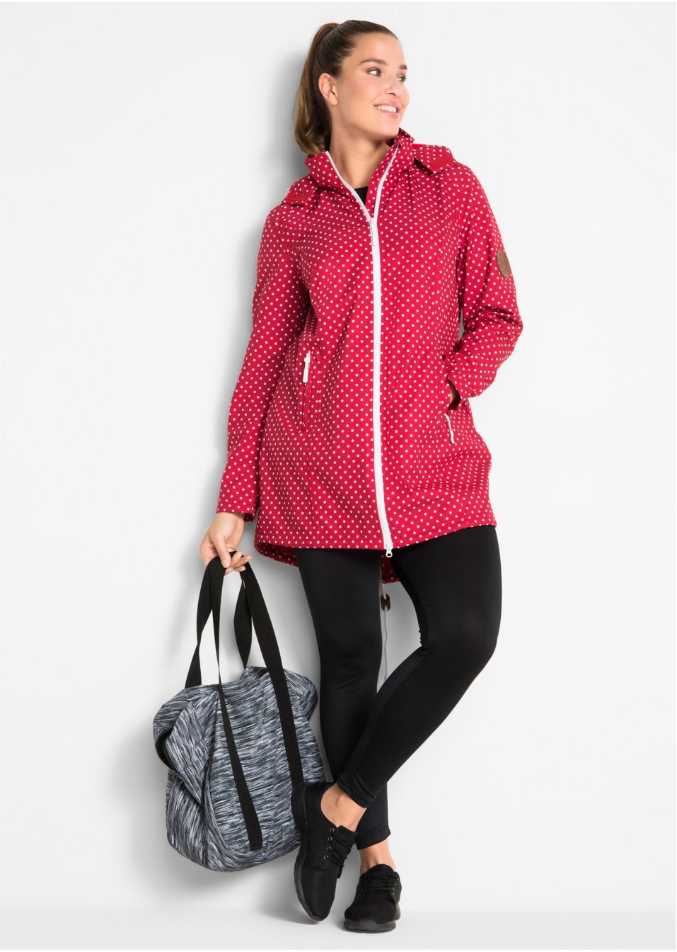 Veste softshell longue