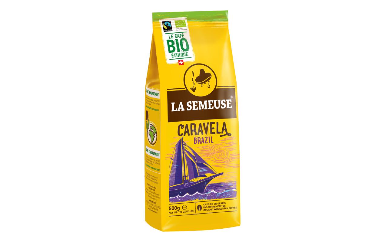 Kaffeebohnen Caravela Brazil 500 gBrasilianische Eleganz in jeder Tasse