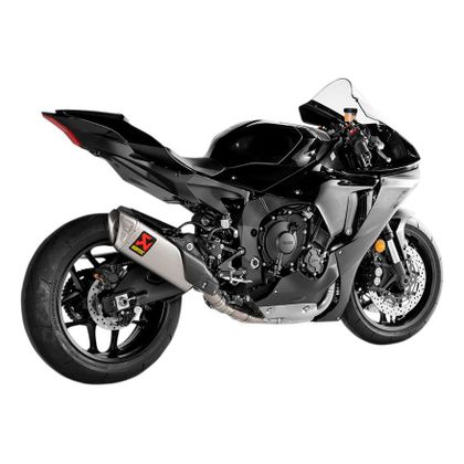 Ligne Complète Akrapovic Racing Titane embout carbone