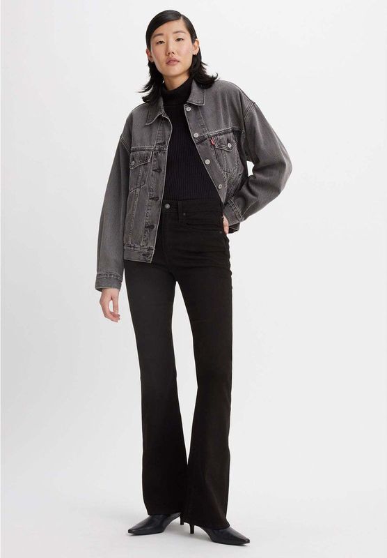 Levi's - 726 - Hoog Uitlopend Jeans - Zwart - A3410-0070