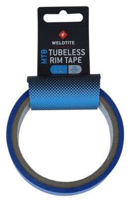FOND DE JANTE TRANSFORME ROUE VTT CLASSIQUE POUR JANTE 24-30mm EN TUBELESS ADHESIF WELDTITE (ROULEAU 10m)