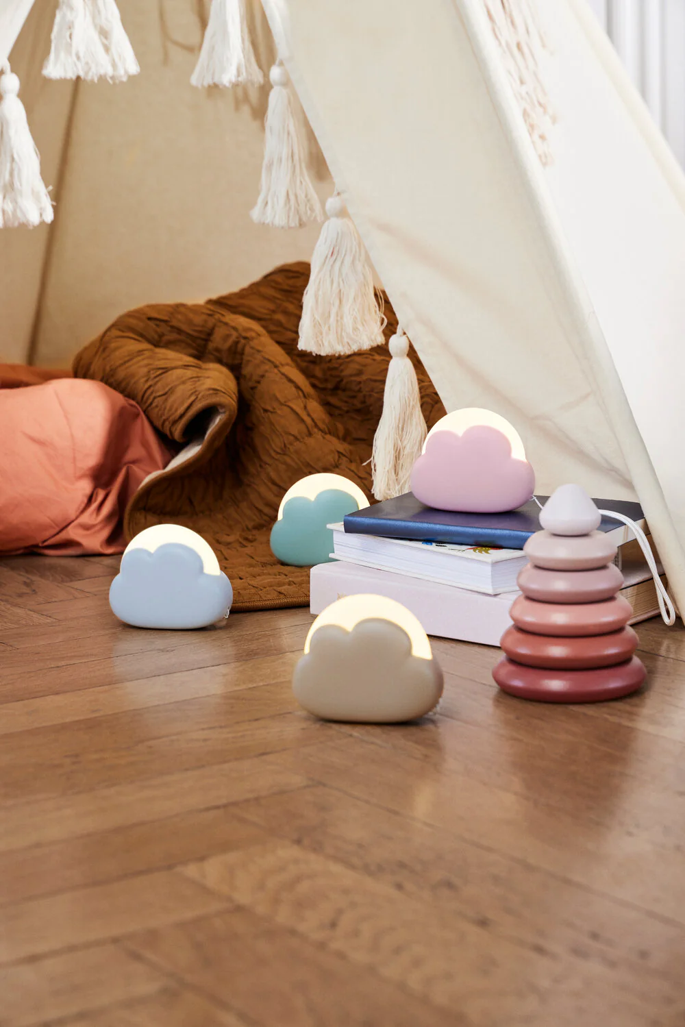 Kreafunk  Cloudy lampe - Dusty Green
