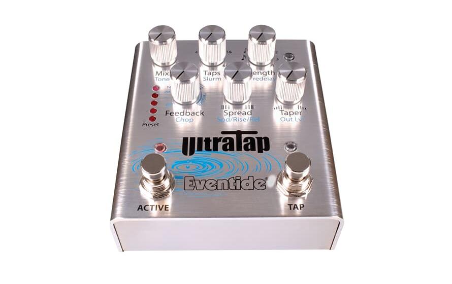 Pedal Ultratap<br>Rhythmisches Tap-Delay-Pedal mit Reverb & Modulation