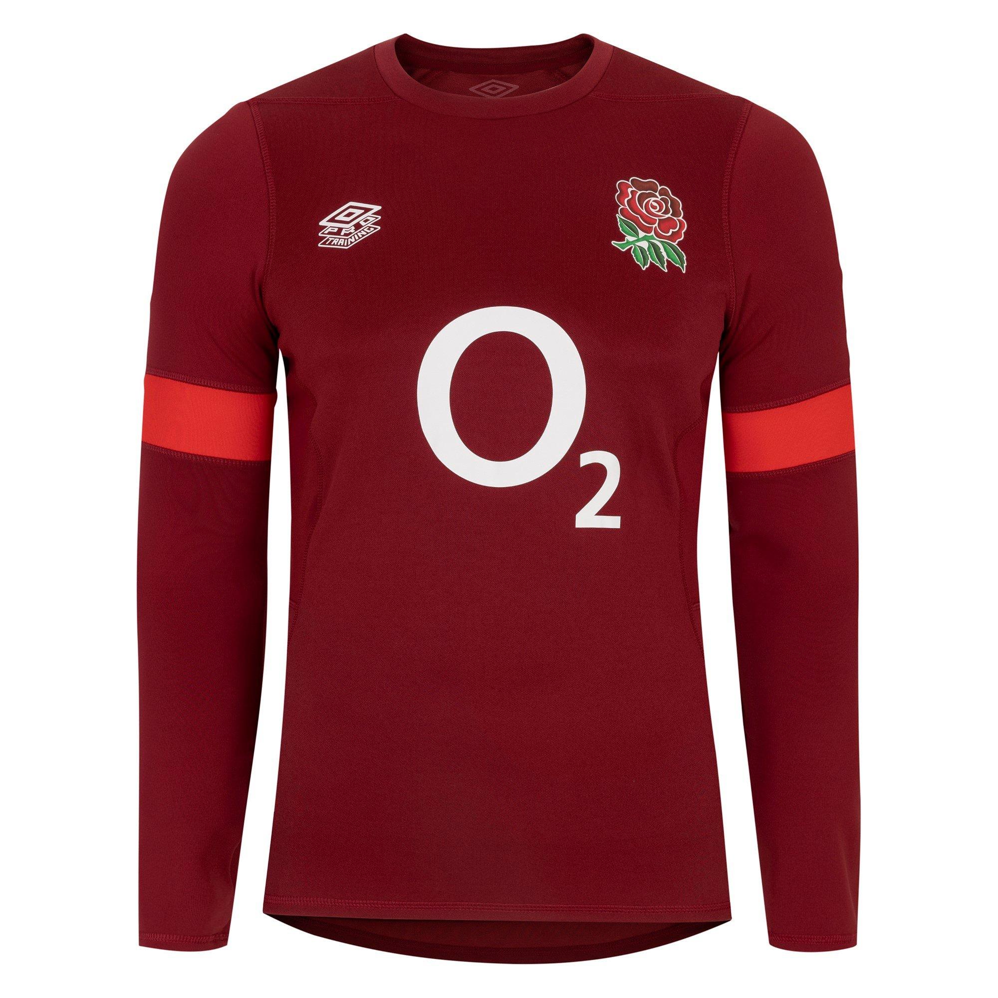 Umbro England Long Sleeve Training Shirt 2023 Mens