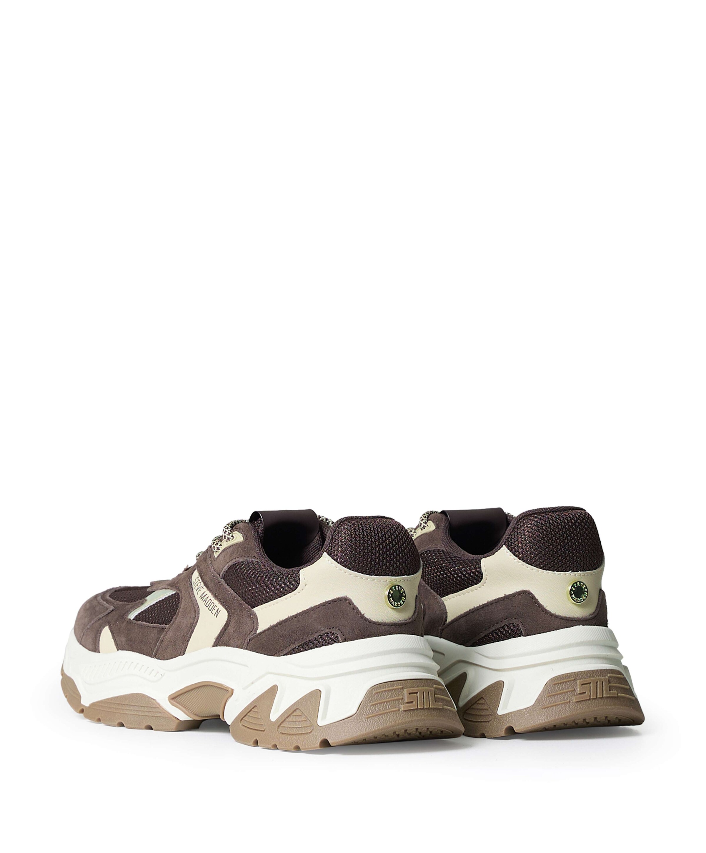 Steve Madden Ample dames sneakers bruin
